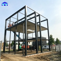 Solution de maison préfabriquée - Structure en acier multi-étages pour bâtiments résidentiels et bureaux modernes
