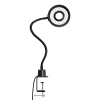 FANXING Beauty LED Fill Light, Anneau lumineux suspendu à bras long, Effet amincissant en métal, Éclairage à spectre complet, Alimentation USB