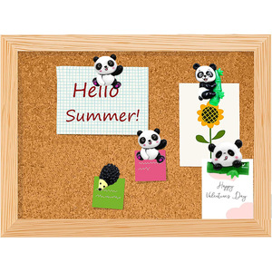Lot de 20 épingles murales en métal Panda et Hérisson pour décorations murales créatives et tableaux en feutre - Product Image 6
