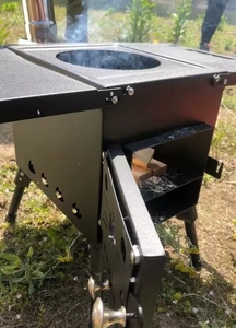 Nuevo producto, estufa portátil <span class=keywords><strong>para</strong></span> <span class=keywords><strong>barbacoa</strong></span>, chimeneas de leña <span class=keywords><strong>para</strong></span> tiendas de campaña con patas plegables - Product Image 6