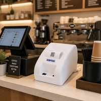 HSPOS 58CUB Mini Printer Struk POS 58mm BT USB Kompatibel ESC/POS untuk Mesin Kasir Restoran Kedai Kopi