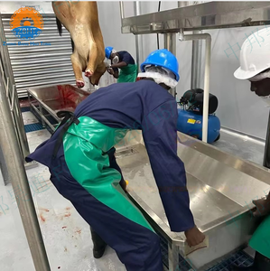 Ligne d'abattage <span class=keywords><strong>de</strong></span> bétail <span class=keywords><strong>halal</strong></span> ZBHT, équipement d'abattoir modulaire, machinerie complète d'abattoir pour abattoir automatique - Product Image 2