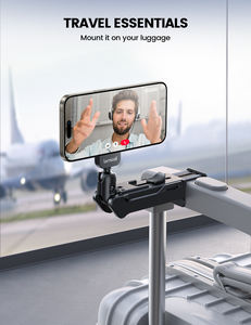 Soporte Magnético Portátil para Teléfono STRL02, Plegable, para Viajes en Avión, con Rotación de 360 Grados, Abrazadera Fuerte para Mesa, Grabación de Video - Product Image 3