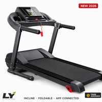 Tapis roulant électrique pliable pour usage domestique, moteur 500W, machine de marche et de course avec haut-parleur Bluetooth et contrôle par application