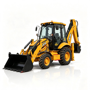 Nueva Retroexcavadora JCB 3CX 4WD Original con Cabina con Aire Acondicionado para Construcción de Carreteras - Product Image 1