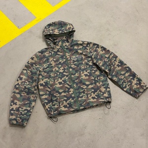 Veste coupe-vent légère et imperméable en nylon camouflage zippée, style designer personnalisé, pour activités de plein air - Product Image 1