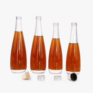 Botellas de Vidrio Personalizadas para Jugos, Agua, Refrescos, <span class=keywords><strong>Tequila</strong></span>, Bebidas de 250 ml, 300 ml, 330 ml, 500 ml con Tapas de Rosca Estampadas en Caliente - Product Image 2