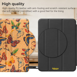 Funda Personalizada para iPad con Impresión de Madera Suave Retro para iPad 11 A16 de 10.ª Generación, Funda Protectora de Estilo Vintage - Product Image 4