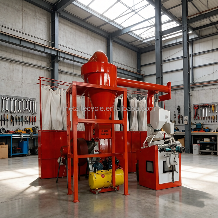 METAL Video Refrigerator Radiator Recycling Plant