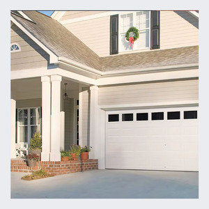 Wood Garage <strong>Doors</strong> With Pedestrian <strong>Door</strong> Sectional Garage <strong>Door</strong> - Product Image 6