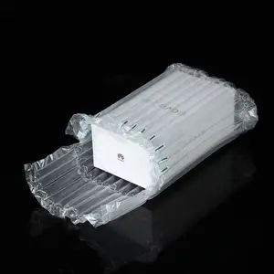 Fournisseur d'emballage de protection gonflable pe coussin d'air bulle chaîne sacs pour produit électronique