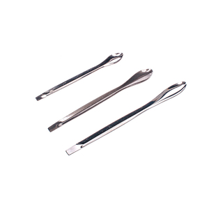 Cuillère de laboratoire Degao en acier inoxydable 304, spatule de laboratoire à tête unique, cuillère d'échantillonnage 10,5 cm pour la pesée de réactifs en poudre - Product Image 4