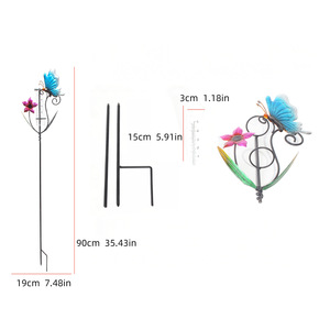 Cilindro medidor <span class=keywords><strong>de</strong></span> lluvia <span class=keywords><strong>de</strong></span> hierro forjado para exteriores, con vaso <span class=keywords><strong>de</strong></span> vidrio colector, herramienta <span class=keywords><strong>de</strong></span> jardín, con tapón - Product Image 3