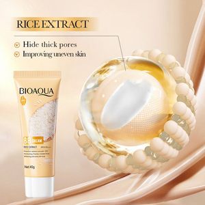 Crema <span class=keywords><strong>BB</strong></span> de Pulpa de Arroz Cruda de 40 g, Embellece el Tono de la Piel, Oculta los Poros, FPS45 PA+++, Aislamiento Eficaz, Ilumina la Piel - Product Image 2