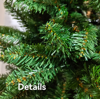 Meilleures ventes en gros, décoration de fête de Noël, arbre de Noël artificiel géant en PVC de 6 pieds
