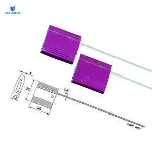 Hợp kim nhôm dây vận chuyển <span class=keywords><strong>container</strong></span> Cáp con dấu với RFID thép 1.8 mét - Product Image 2