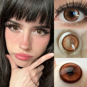Mill Creek 4 Tone Colored <strong>Contact</strong> <strong>Lenses</strong> Brown Blue Red Soft Cosplay <strong>Contacts</strong> 40% Water <strong>Contact</strong> <strong>Lenses</strong> for Dark Eyes - Product Image 3