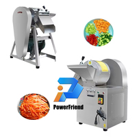 Nueva Máquina Cortadora de Verduras Eléctrica de Acero Inoxidable de 1500W, Cortadora Automática de Piña, Zanahoria, Patata, Cebolla, Repollo y Frutas, 220V