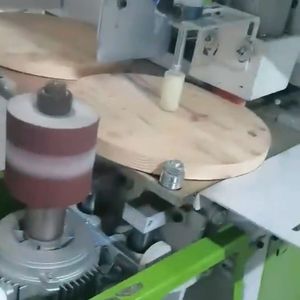 Ponceuse rotative à disque automatique pour le bois avec moteur 1,5 kW, machine de polissage multifonctionnelle - Product Image 6