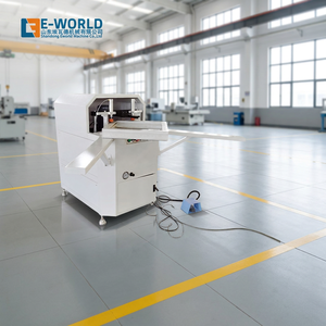 เครื่องตัดมุมพีวีซี E-WORLD 380V ความแม่นยำสูง อุปกรณ์ทำหน้าต่างประตู 1100W ใช้งานง่าย - Product Image 1
