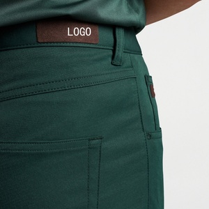 Impresionantes Pantalones de Golf de Secado Rápido con Protección UV, Diseño a Cuadros Dobles Color Menta, Resistentes al Viento y con Rayas Divertidas - Product Image 4