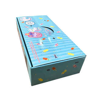 Hộp Trưng Bày Màu Giấy Gợn Sóng Màu Trắng Hộp Trưng Bày Đồ Chơi Đóng Gói Trong Suốt Hộp Trưng Bày Hộp Quà Tặng Đóng Gói Giáng Sinh - Product Image 2