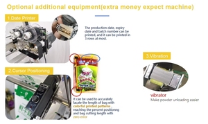 Machine de conditionnement et de collage liquide mini SPK220Y 10-200ML 30 sachets/min, remplissage automatique de sachets en aluminium avec pesage haute précision pour aliments et lait - Product Image 6