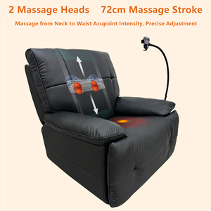 <span class=keywords><strong>Canapé</strong></span> de massage avec support de téléphone intégré pour la recharge sans fil du téléphone, pétrissage et massage pour la relaxation, <span class=keywords><strong>canapé</strong></span> en cuir véritable - Product Image 5