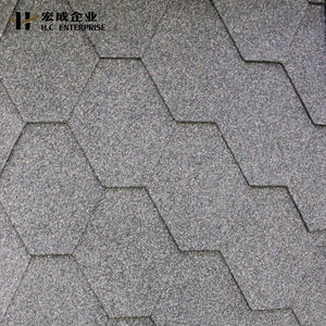 Tuiles de toiture en bardeaux d'asphalte de style mosaïque HONCHOR avec un design moderne et une garantie d'un an pour des feutres de toiture élégants - Product Image 4