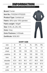 Camisa <span class=keywords><strong>de</strong></span> Combate Uniforme en Oferta, Traje Táctico <span class=keywords><strong>de</strong></span> Entrenamiento, Conjunto <span class=keywords><strong>de</strong></span> Uniforme Tipo Frog, Nuevo - Product Image 3