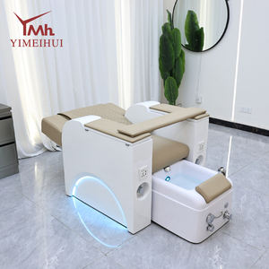 Sillón de Pedicura y Manicura de Primera Calidad para Exportación, Diseño Eléctrico con Masaje, con USB y Luces de Colores - Product Image 3