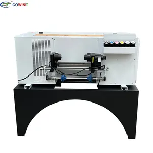 Cowint A3 UV Impressora a jato de tinta de baixo preço Máquina de impressão de logotipo Metal Couro Vidro UV Máquina de impressão plana