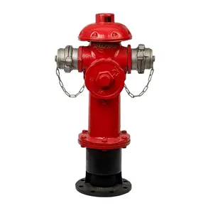 广敏4英寸室外地面消防栓价格竞争力消防设备及配件