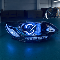 Kit de rétrofit de phares LED pour Kia Rio 2012-2017 avec contrôle Bluetooth via application, feux de jour RGB et clignotants dynamiques