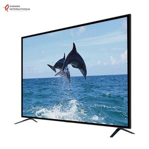 55 pouces Smart Android WiFi LCD <span class=keywords><strong>TV</strong></span> 4K écran <span class=keywords><strong>plat</strong></span> panneau mince petite lunette 120Hz rafraîchir pour les hôtels Chine <span class=keywords><strong>prix</strong></span> pour le marché indien - Product Image 4