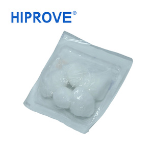 Boule de <span class=keywords><strong>coton</strong></span> absorbante stérile à usage médical jetable blanche 1g pour usage chirurgical en milieu hospitalier - Product Image 6