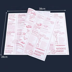 Papier d'emballage alimentaire jetable personnalisé en gros, résistant à la graisse, pour sandwichs, vente chaude, papier à hamburger, enduit de PE - Product Image 3