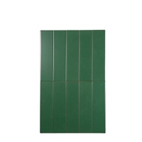 Carreaux muraux en porcelaine brillante contemporains Zellige marocain faits à la main 150*50mm pour murs intérieurs, escaliers extérieurs et salles de sport