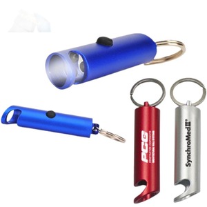 Mini Keychain Oval <b>Led</b> <b>Flashlight</b> With Bottle Opener For Outdoor Camping And Hiking 148 Mmah Battery White Light EDC <b>Flashlight</b> - Product Image 4
