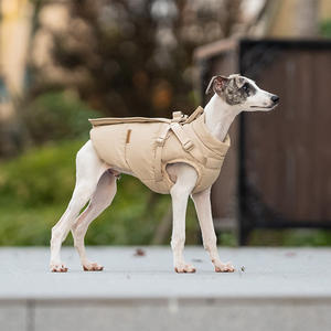 Dachshund köpek giysileri kış su geçirmez rüzgar lüks Pet ceket kalınlaşmış sıcak takım katı desen soğuk hava nefes - Product Image 3