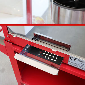 Máquina Comercial para Hacer Palomitas de Maíz con Carrito y Olla de 8 Onzas para Hotel, Hogar y Cine en Venta - Product Image 5