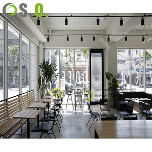 Mostrador de diseño moderno para cafetería, Bar de café comercial Popular, pantalla de venta al por menor, tienda de café, diseño Interior en 2020 - Product Image 6
