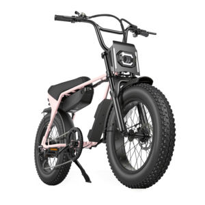 Vélo Électrique Rétro Style Cyclomoteur avec Logo Personnalisé, Pneus Larges 20x4.0, Phare Géant, 48V 250W 750W, pour Adultes – Disponible depuis nos entrepôts UE et US - Product Image 5
