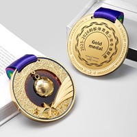 Médaille en métal haut de gamme personnalisée pour champions, impression par transfert thermique, Chine, basketball, football, badminton, jeux sportifs