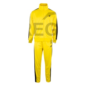 Wholesale OEM Fitted Sweatsuit Tracksuit Zipper Hoodies <b>Jogging</b> Men Jogger Track Suit - Product Image 3