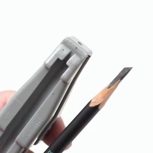 Wood Eyebrow Pencil <b>Sharpener</b> Flat Thin Tip Groove <b>Tool</b> for Cosmetic Makeup Pencil Refill - Product Image 3