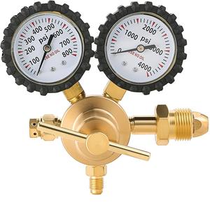 ווסת חנקן איכותי עם צינור חיבור CGA580 וחיבור זכר מתרחב 1/4 אינץ' עם חיבור כניסה CGA540 - Product Image 4