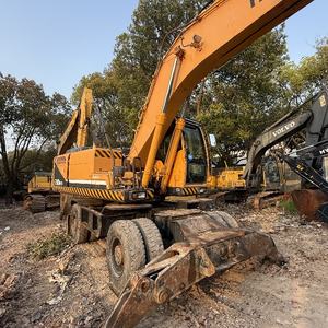 Excavadora de ruedas HYUNDAI de alta calidad, excavadora de orugas de segunda mano, máquina 210w-9, precio barato y gran venta en Shanghai - Product Image 5