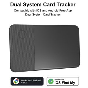 Carte de suivi intelligente certifiée MFi et Google, anti-perte et antivol, pour <span class=keywords><strong>localiser</strong></span> et appeler votre téléphone, compatible Android et iOS - Product Image 1