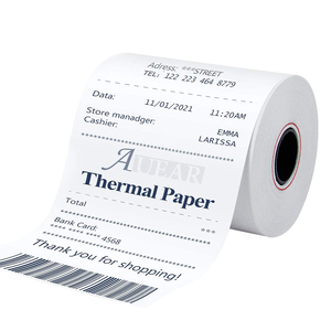 Commercio all'ingrosso POS ricevuta registratore di cassa carta termica Rollo 57x40mm 80x70mm Termal Papel Termico 80mm - Product Image 4